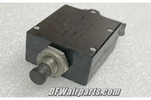 454-656, 109-205-101, 5A Piper Aircraft Wood Electric Circuit Breaker